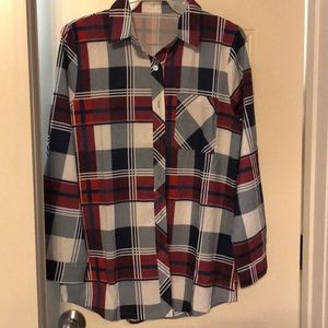 Nwot button up blouse